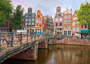 Amsterdam city scape