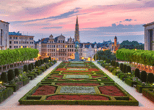 Brussels city scape